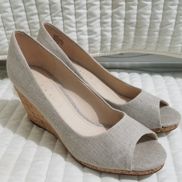 kaydena espadrille wedge pump